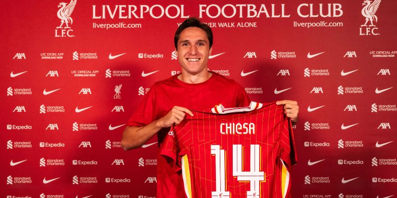 Đội Hình Liverpool - Siêu Đội Hình Kế Thừa Từ Jurgen Klopp 5 Federico Chiesa là bản hợp đồng đến vào những ngày cuối ở kỳ CN hè